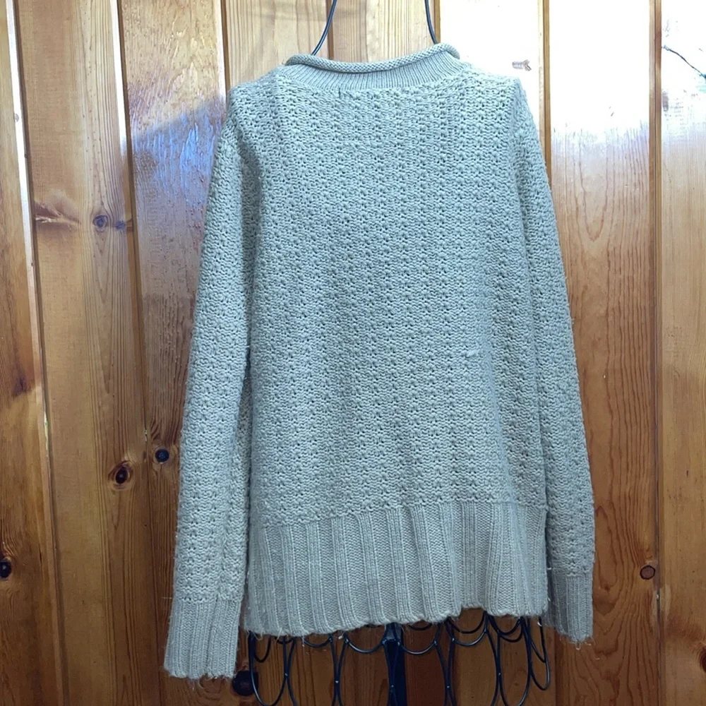 United States sweater Cozy Knit Sweater in Beige size large soft comfy winter - Picture 5 of 5